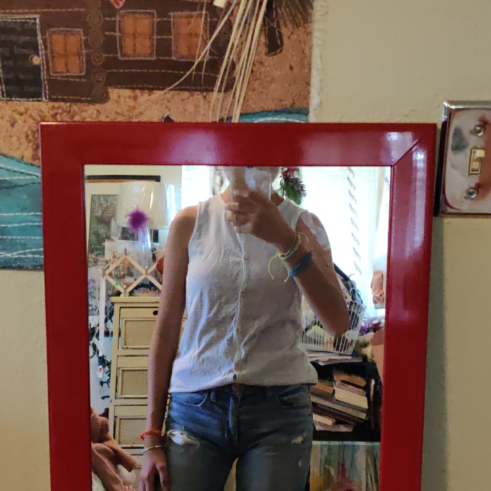 Striped tank top